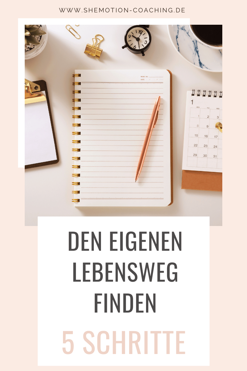 3 Schritte zum Lebensweg
